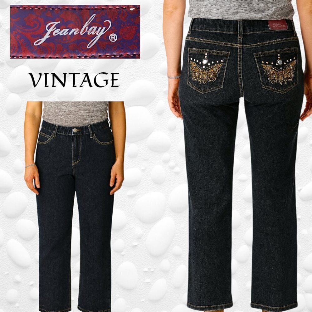 ✨ Vintage Jeanbay Jeans – Ladies Size 6P ✨